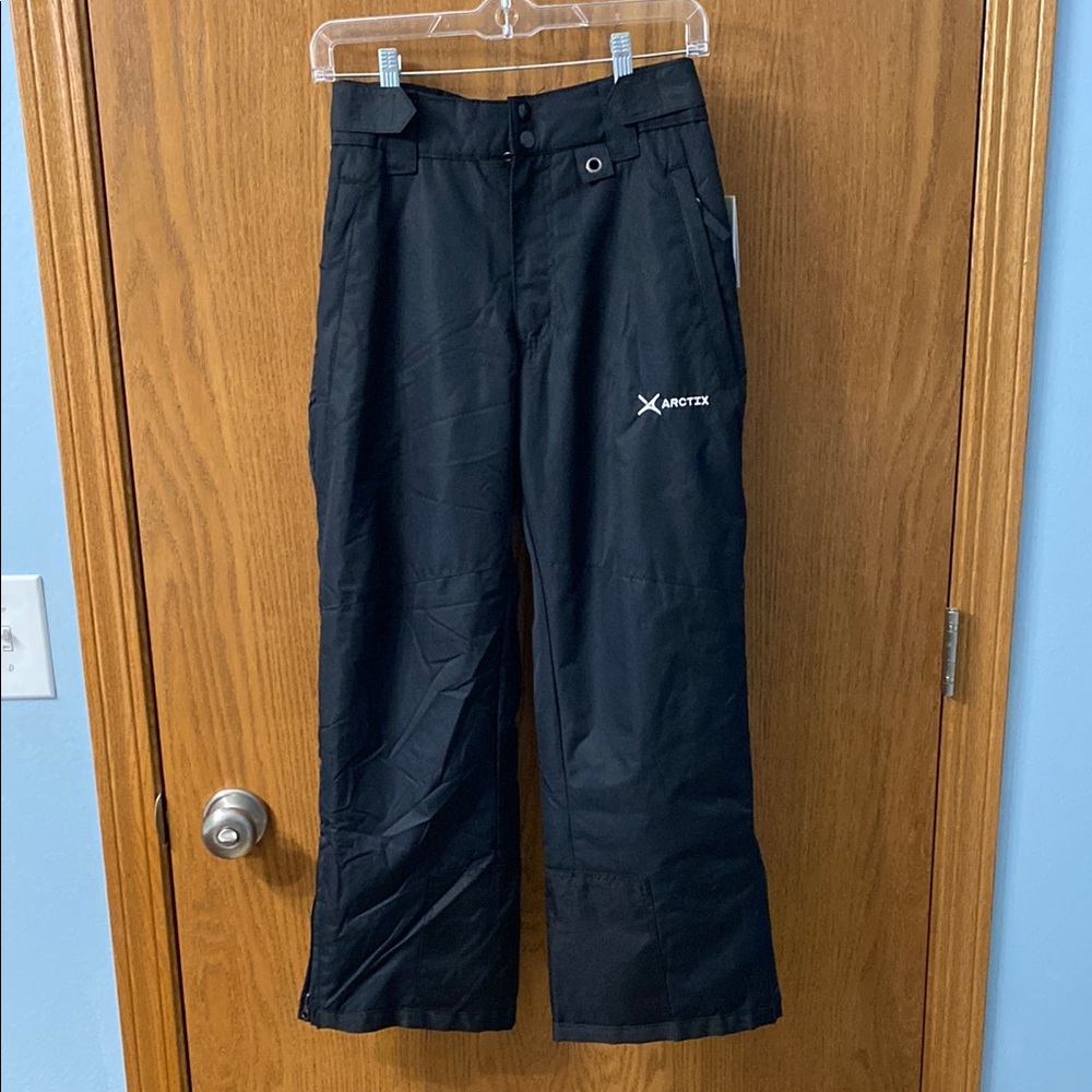 Men’s Arctic adjustable black snow pants size small
